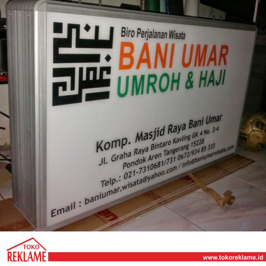 Jual Neon Box Banjarnegara