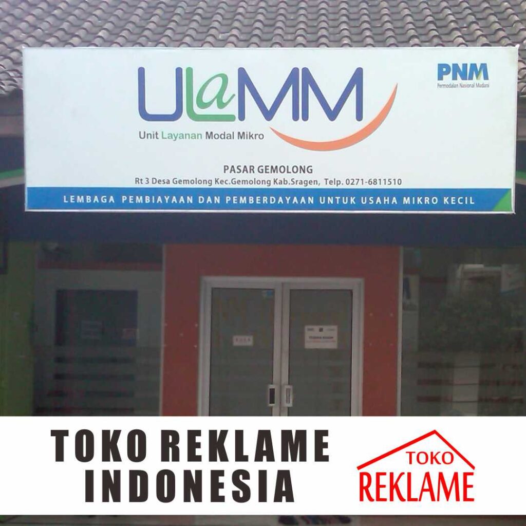 Papan Toko Banjarnegara