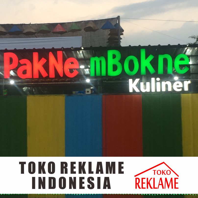 Plang Nama Toko Banjarnegara