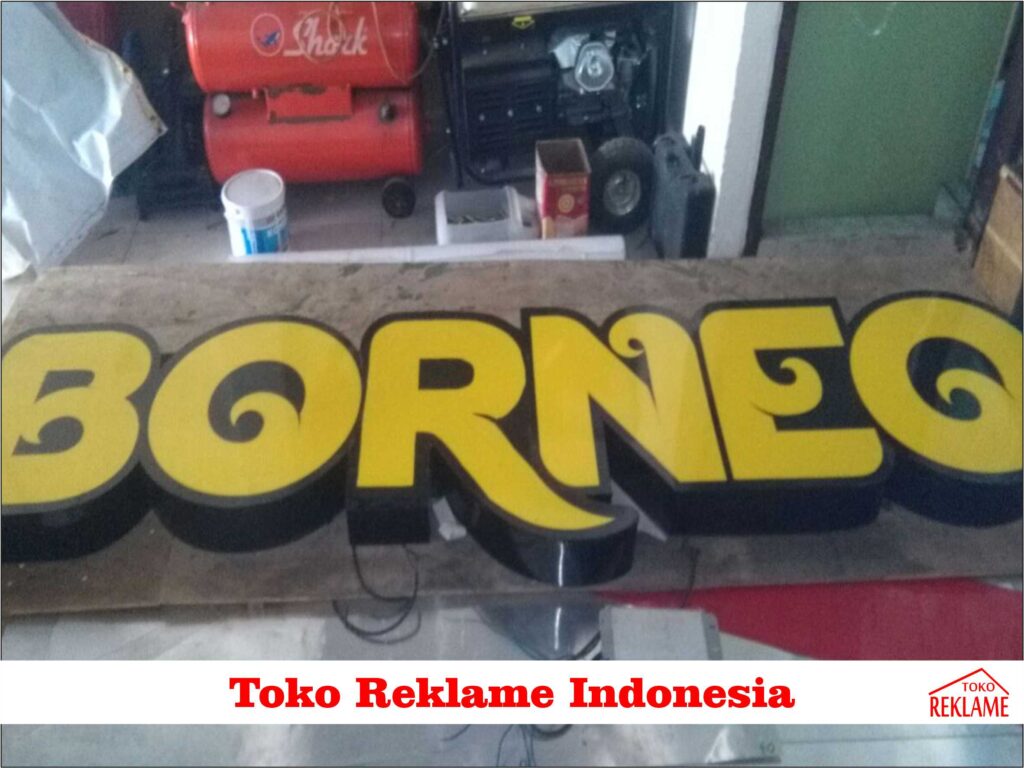 Bengkel Reklame Huruf Timbul Bandung