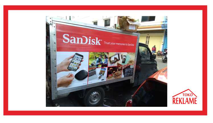 Branding Mobil Pick Up Box Bantul