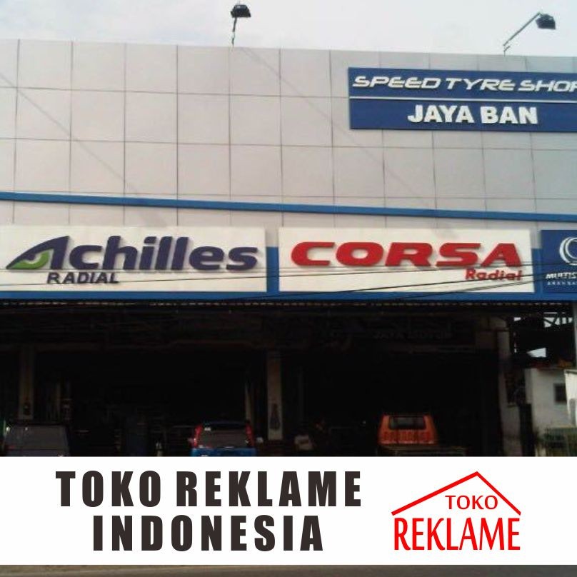 Papan Reklame Toko Malinau