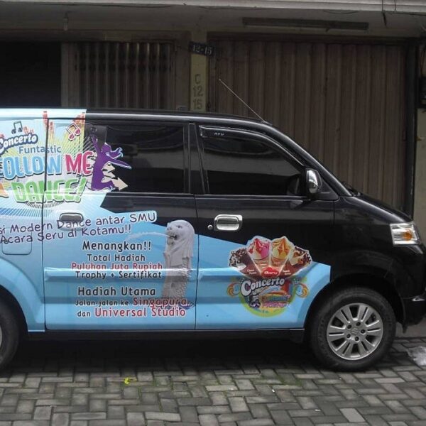 Branding Mobil Kutai Kartanegara