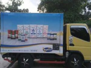 Wrapping Mobil Truck Box Kendal