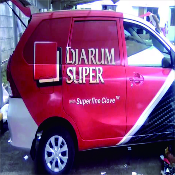 Branding Mobil Avanza Djarum Super Prabumulih