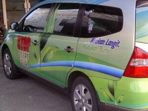 Branding Mobil Gunung Kidul