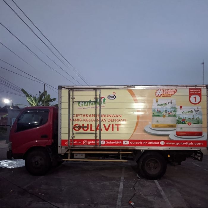 Branding Truck Box Palopo