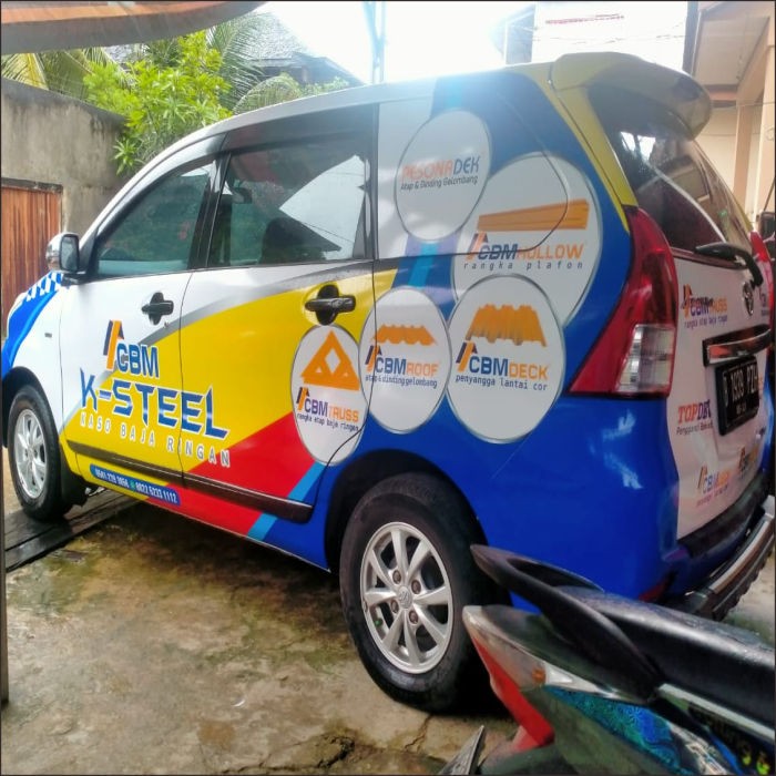 Branding Mobil Avanza CBM Purbalingga