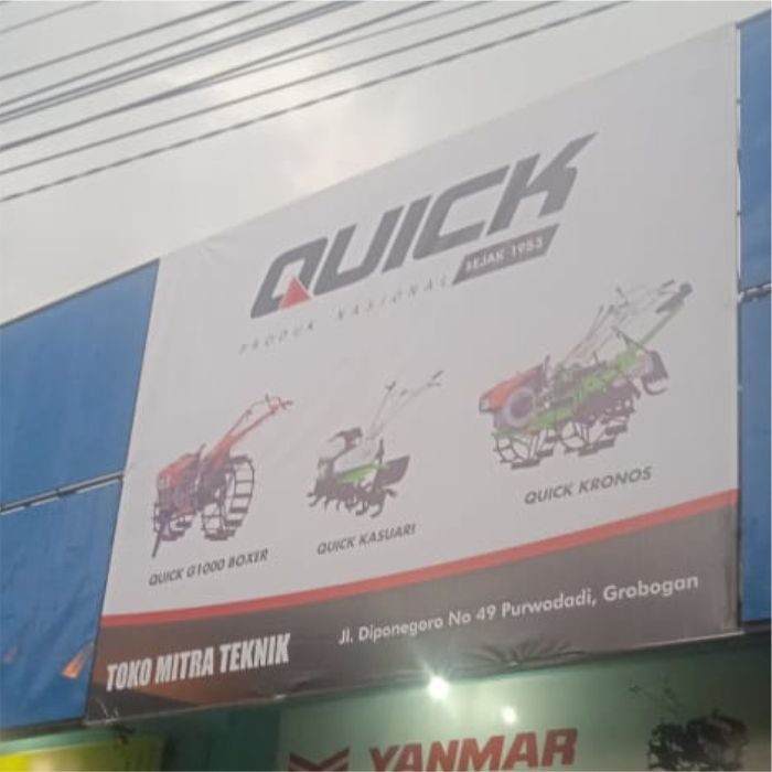 Papan Nama Quick Uk. 530x400 cm Banyumas