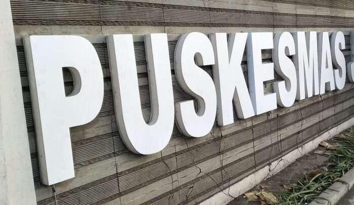 Huruf Timbul Puskesmas Sumedang