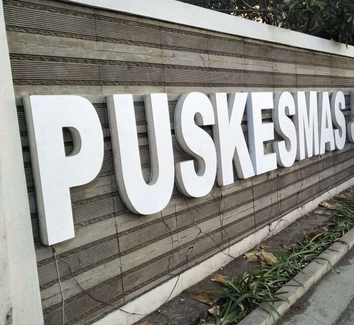 Huruf Timbul Puskesmas Sumedang