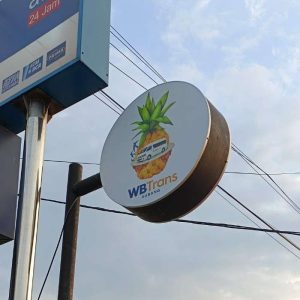 Bikin Neon Box Pangandaran