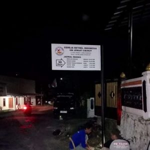 Plang Papan Nama Minahasa Utara