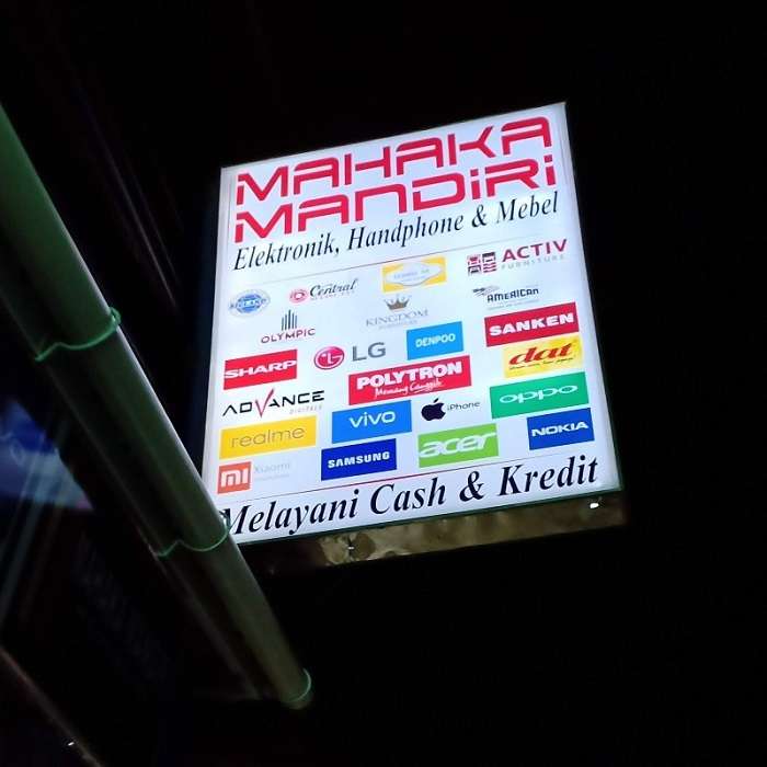 Bikin Neon Box Besar Bagus