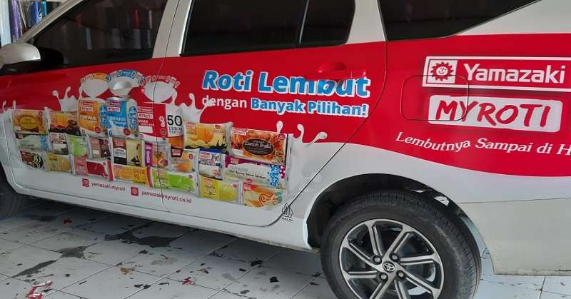 Jasa Branding Wrapping Mobil Klaten