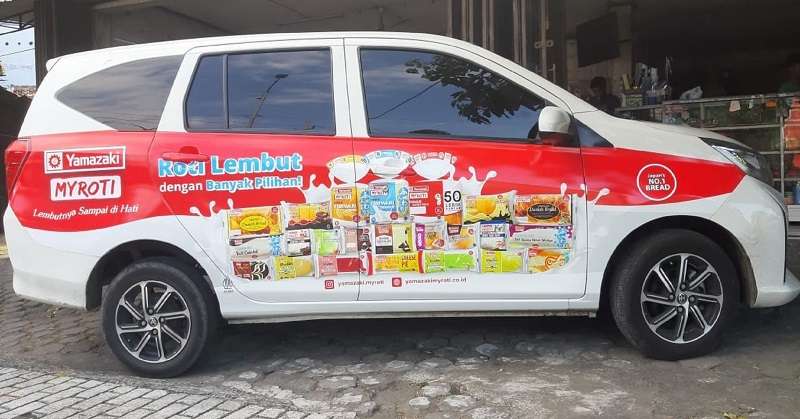 Jasa Branding Wrapping Mobil Perusahaan