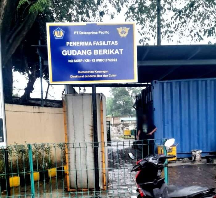 Papan Nama Gudang Serang