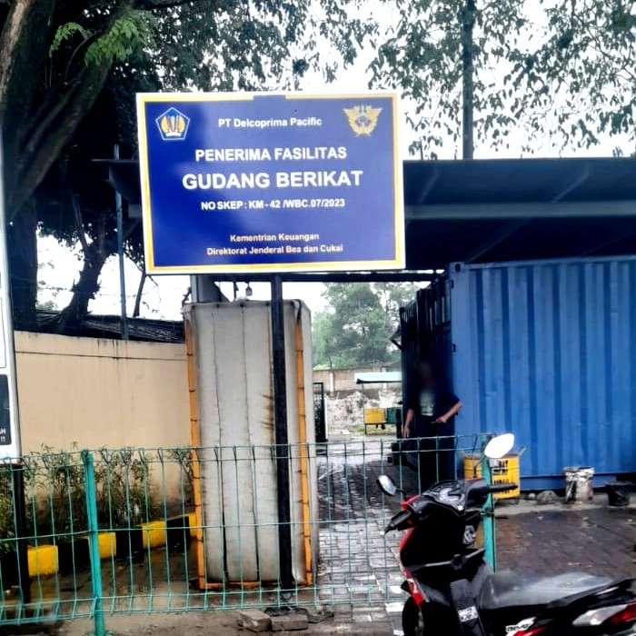 Papan Nama Gudang Serang