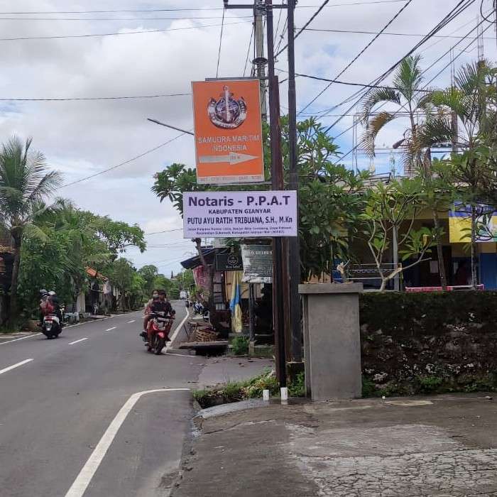 Papan Nama Notaris Gianyar