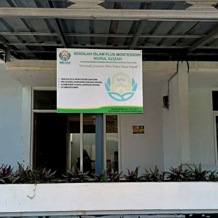 Papan Nama Sekolah Bandung