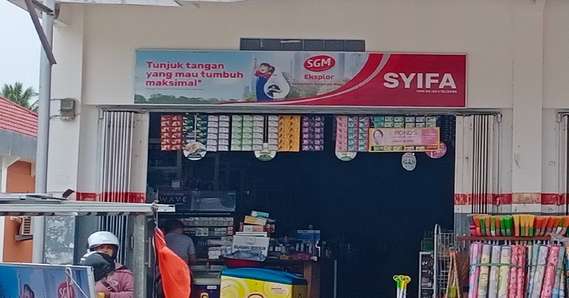 Papan Nama Toko Kelontong