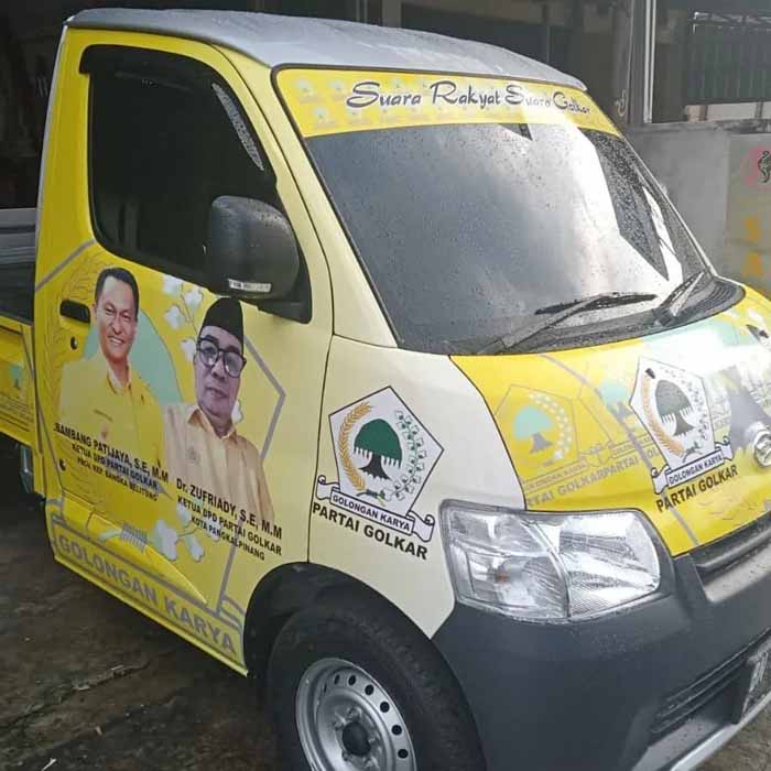 Bengkel Branding Mobil Pangkal Pinang