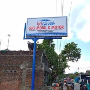 Plang Papan Nama Pangkal Pinang